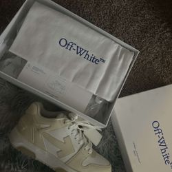 Off White Beige “Out of Office” 