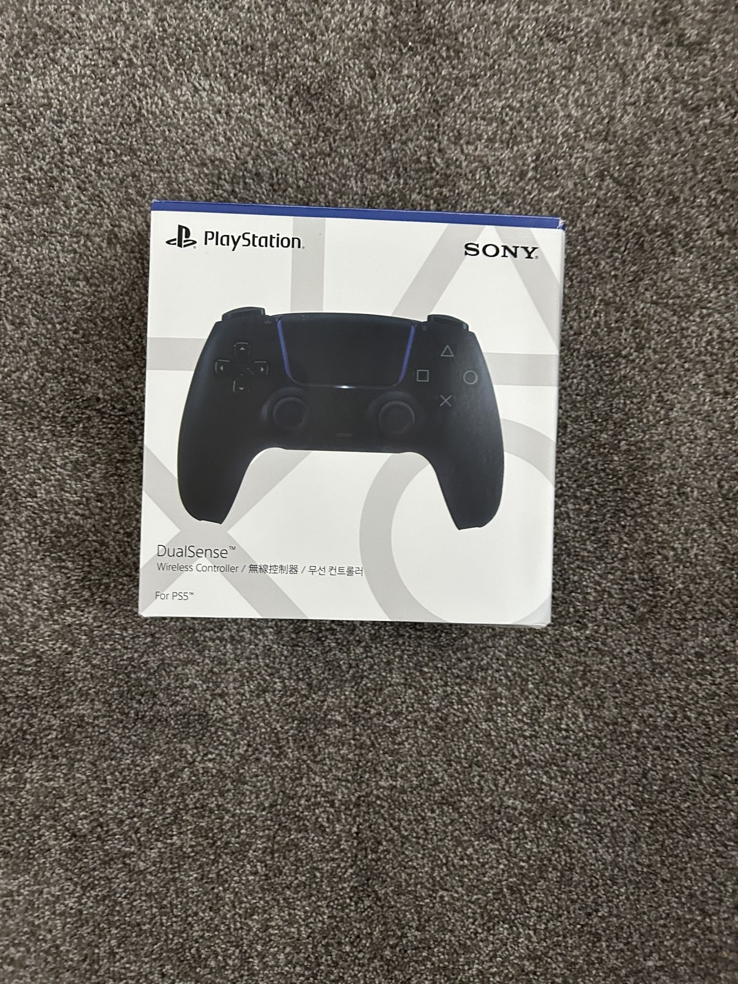 Black Ps5 Controller
