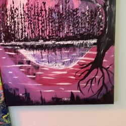 Beautiful Painting By A Local Artist. 