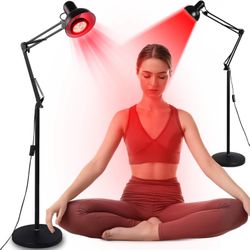 Brand New Red Light Therapy & Near Infrared Light Therapy Lamp with Stand