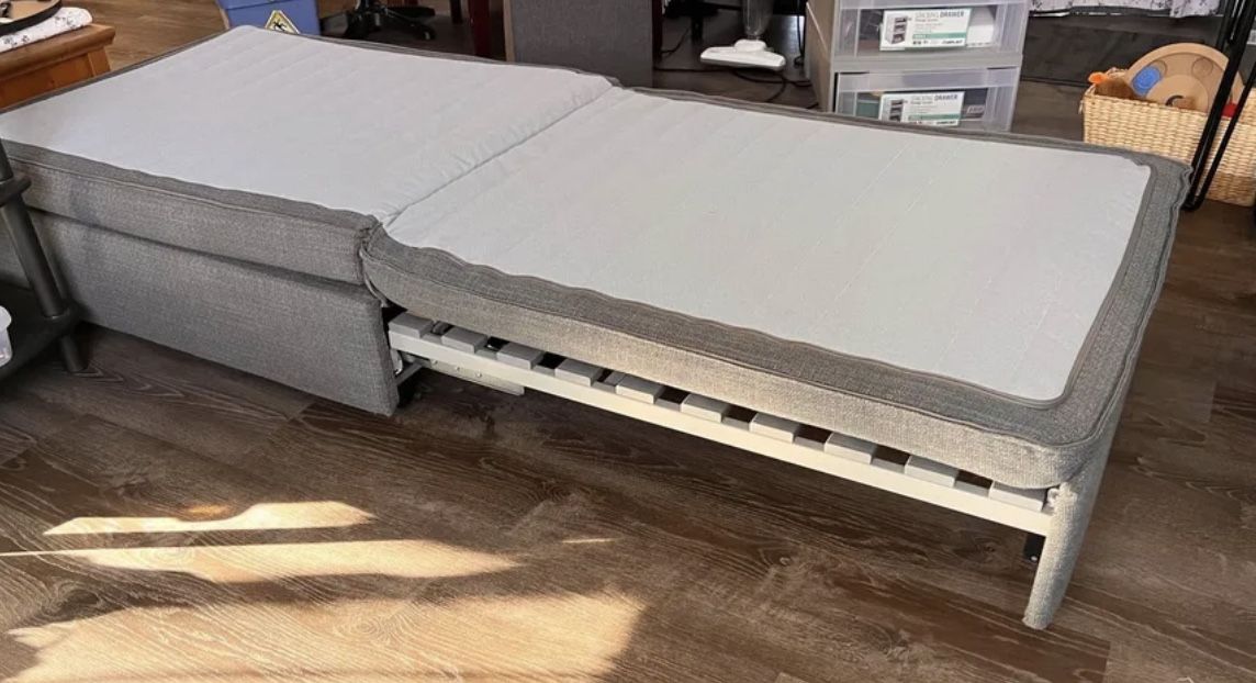 IKEA Ottoman/Sleeper With Memory Foam Mattress