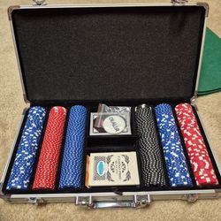Poker Chip set in case