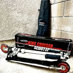 Available << Oxygen “The King Cruiser scooter With Shocks”