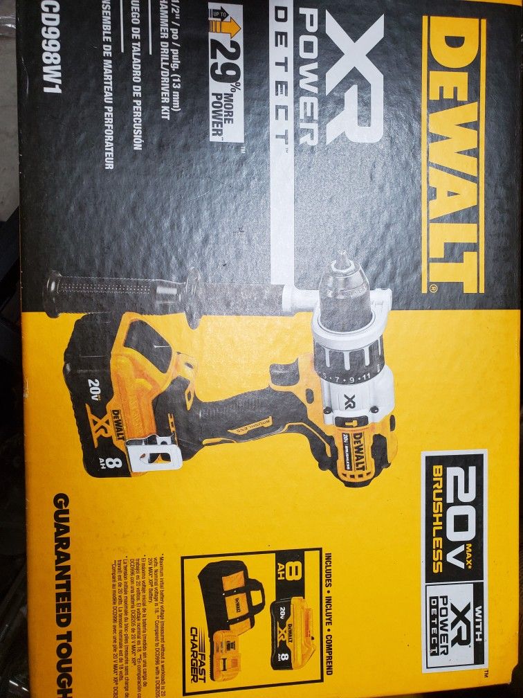 Dewalt Hammerdrill With 8.0 Amp