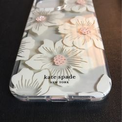Kate Spade Hardshell Case iPhone 13 Pro Max (6.7") Hollyhock Floral