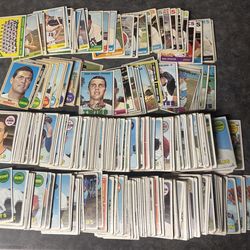 500 Baseball cards from the 1960s