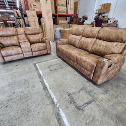 2pc Sofa And Loveseat New New $1299 Or $10down