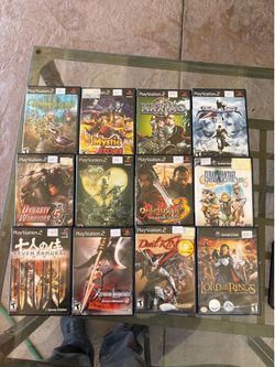 Playstation 2 gamecube tittles