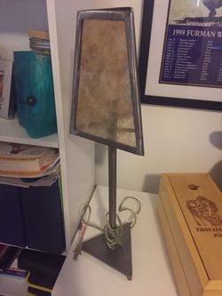 Industrial table lamp