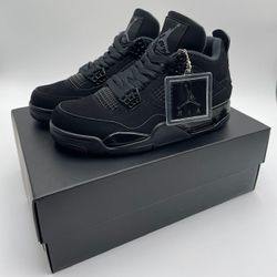 Brand New With Box Air Jordan 4 Retro Black Cat Size 10