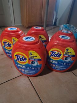 Tide Pods 3-in-1 Original 102-Count — 5 Tubs
