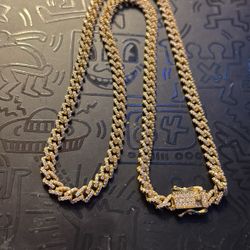 Moissanite Dimond Monaco Cuban(New) 18inch