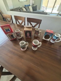 Budweiser steins