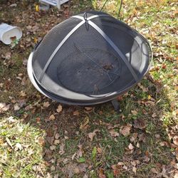 Price Is Firm.. 30-in Steel Wood Burning Fire Pit