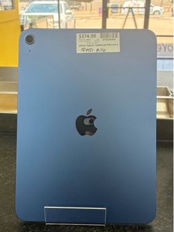 Apple iPad A16 Blue Tablet A3354