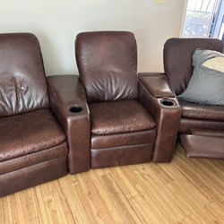 Media Room Seating Couches For Sale Need Sold Asap