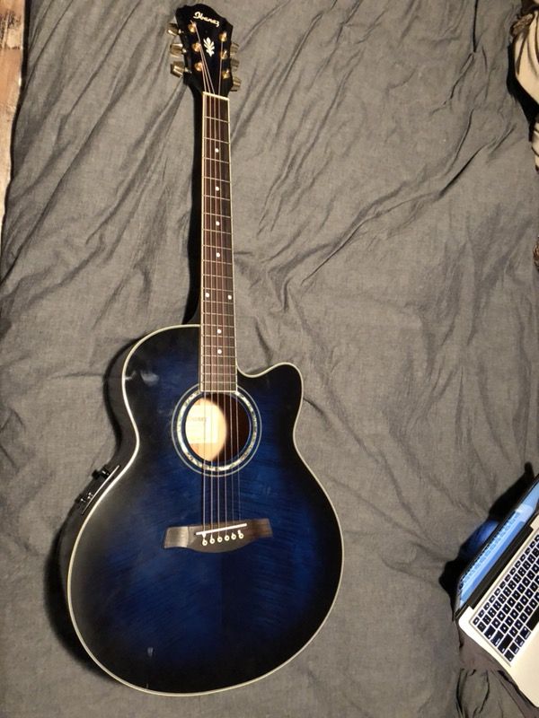 Ibanez AEL20E-TBS-14-02 Acoustic Electric Guitar