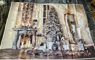 Christmas Back Drop 5 X 7