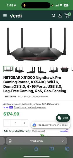 Netgear Nighthawk Xr1000
