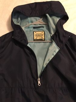 Dravus pullover windbreaker