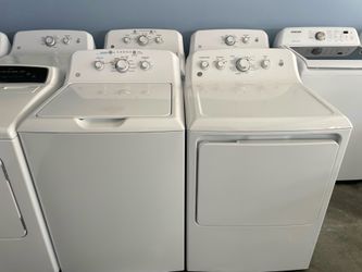 GE washer and dryer