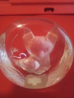 3D Animal Crystal Figure 