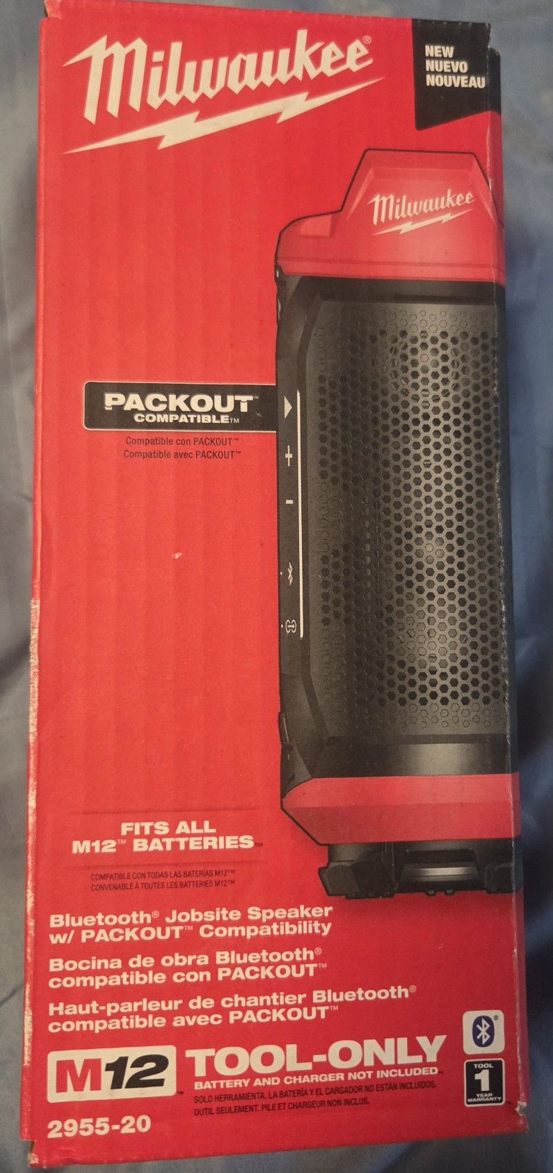 Milwaukee Fuel 12 Bluetooth Speaker