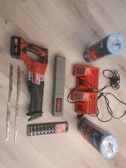 Milwaukee Products With Husky Included With Blades And Towels Included $ 250 Firm