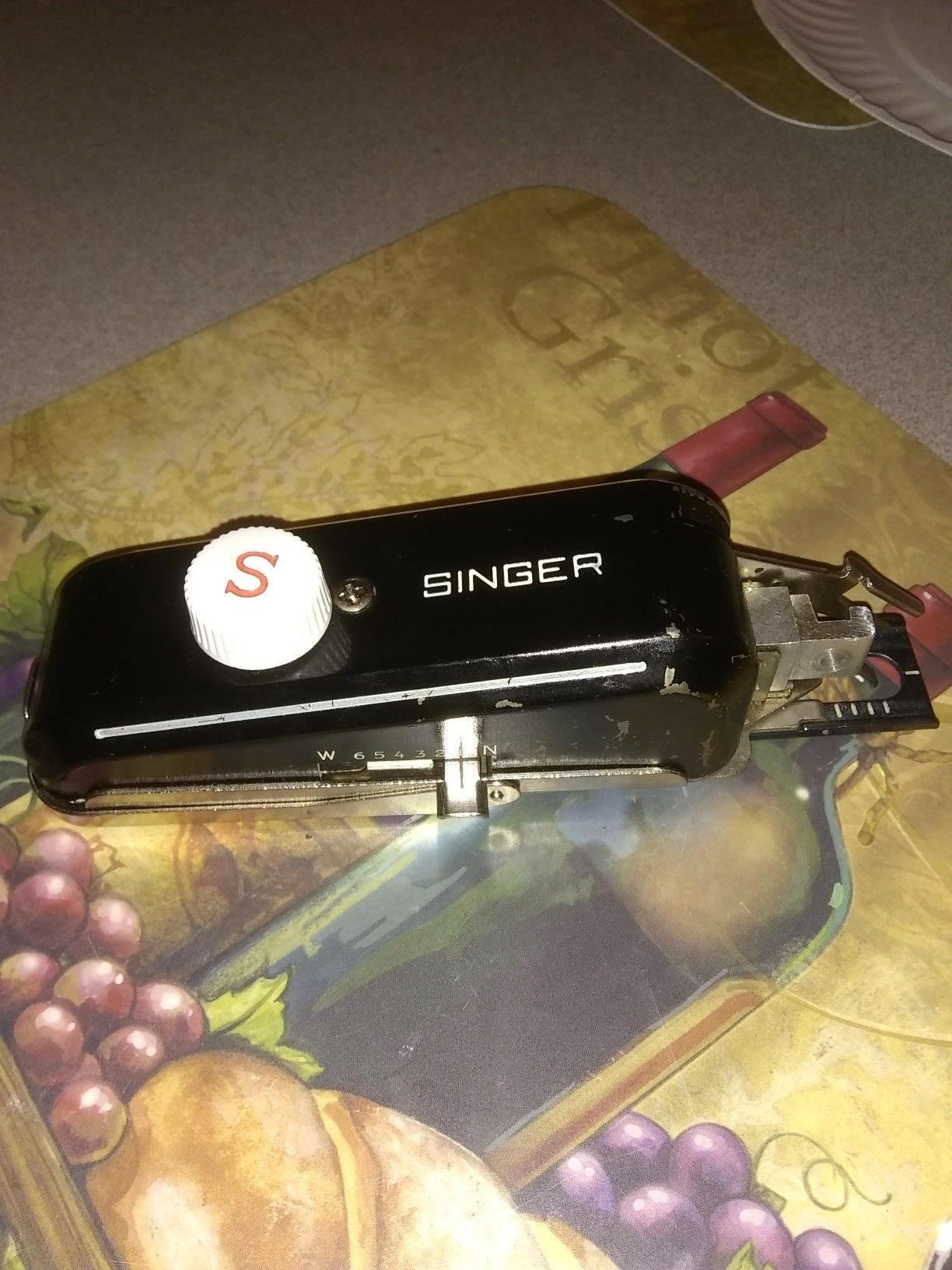 Singer hand sewing machine buttons for that low hurry was told it was from the 50 .