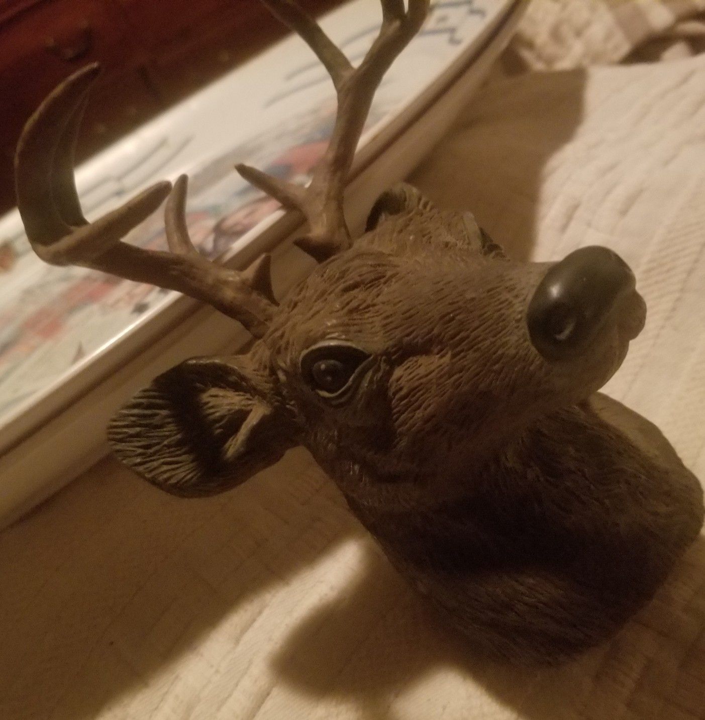 Deer head hitch cover