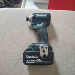 Makita Brushless Impact Driver+18v Ion Battery