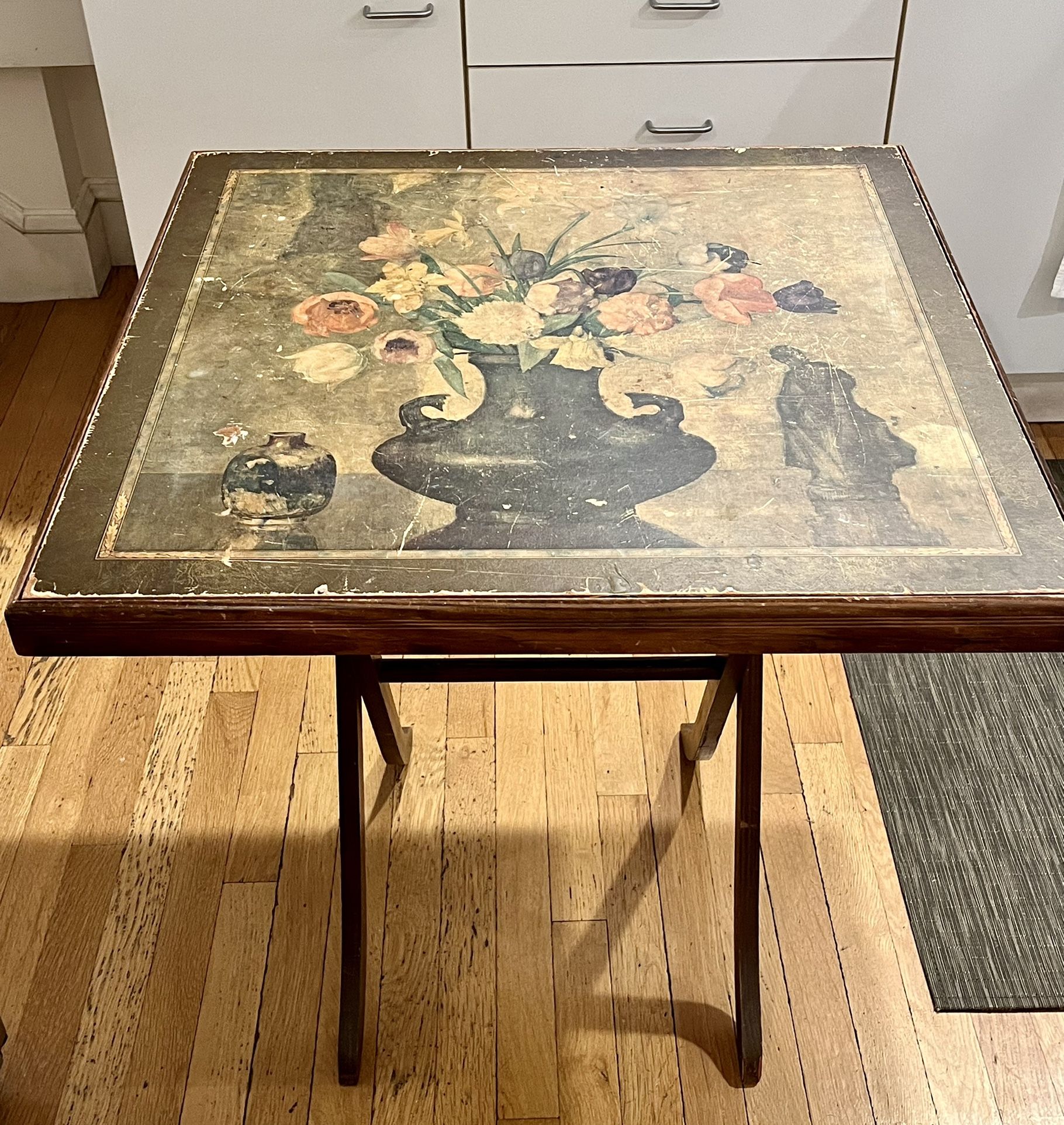Vintage Puzzle Table From 1930’s