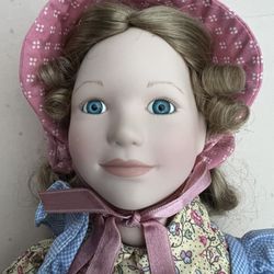 Ashton Drake Little House On The Prairie Mary Ingalls porcelain doll