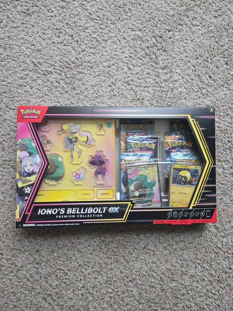 Pokemon TCG: Iono's Bellibolt EX Premium Collection