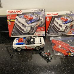 Pre-assembled Meccano RACE CAR Model Vehicle Building Kit STEM Toy for Ages 8+  