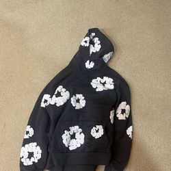 Denim Tears Dark Gray Hoodie Large