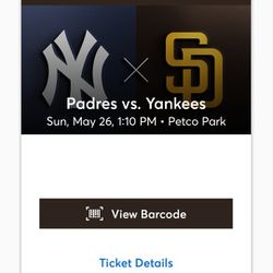 Padres VS Yankees! 