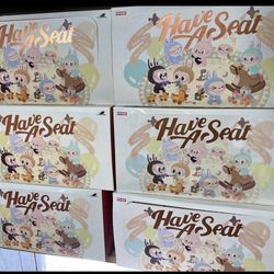$20 Whole Box Sealed 6 Piece Labubu Have A Seat replica 