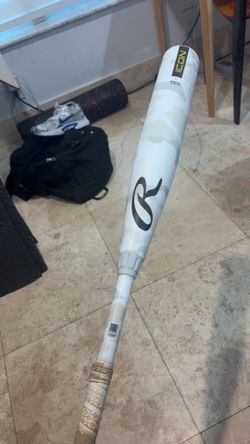 Rawlings Icon USSSA -5 32/27 White/Camo Bat