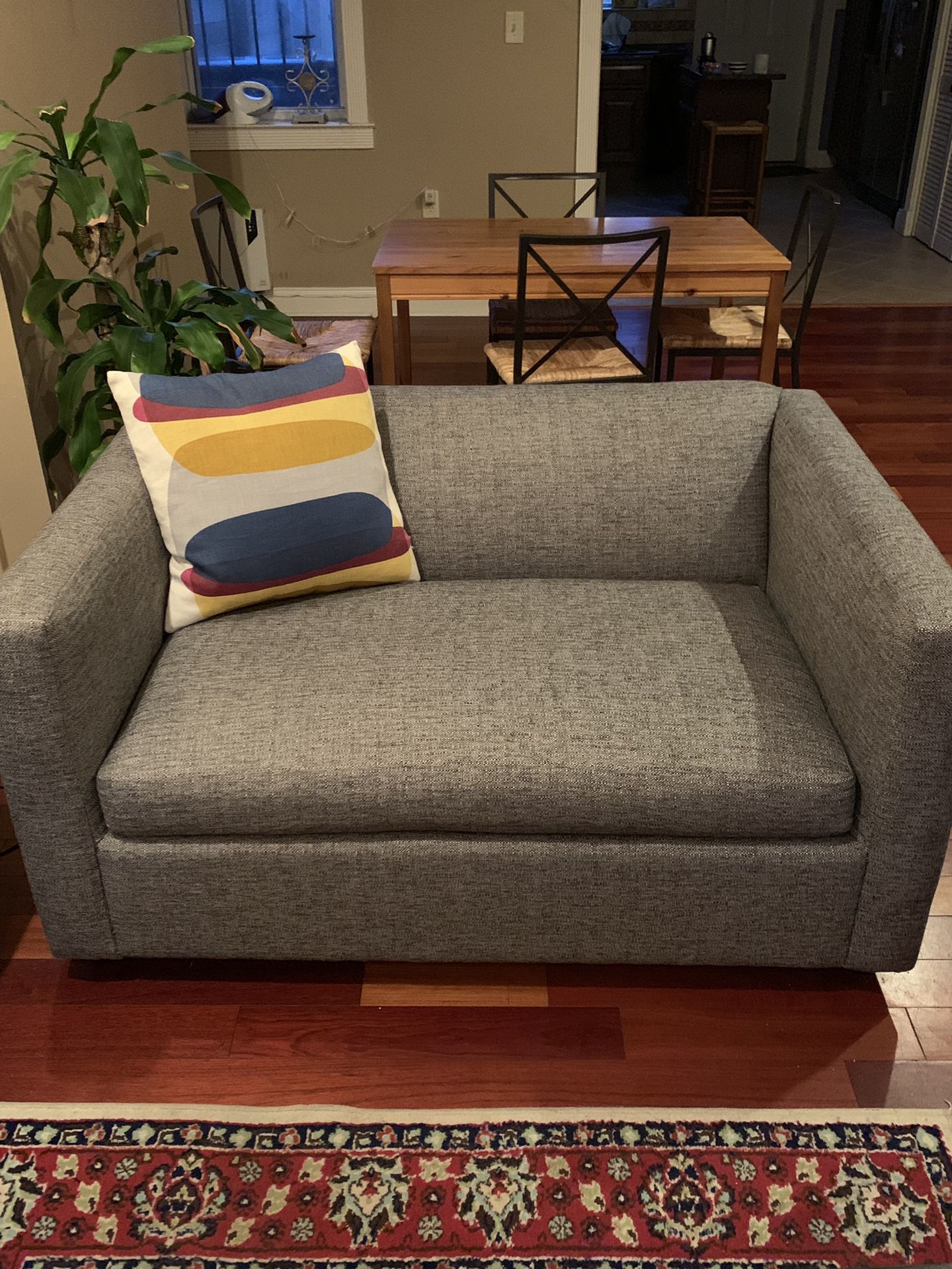 Upscale pullout couch (CB2)