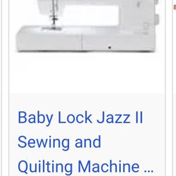 Sewing Machine jazz By Babylock