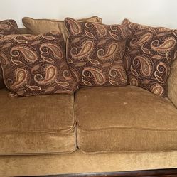 Pillow Back Love Seat
