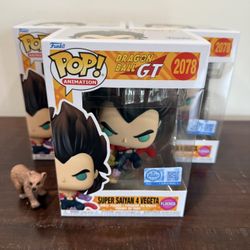 Funko Pop! Dragon Ball GT Super Saiyan 4 Vegeta #2078 Flocked