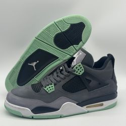 Nike Air Jordan 4 Retro Green Glow 308497-033 Men’s Size 12.5 