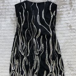 Mayda Cisneros elegant black dress size m