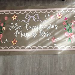 Hand Painted Banner