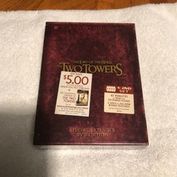 Lord of the rings videos, platinum Series 