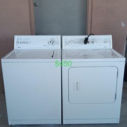 Nice Kenmore Washer And Kenmore Electric Dryer.