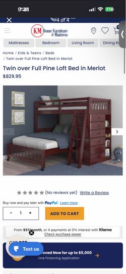 Bunk bed
