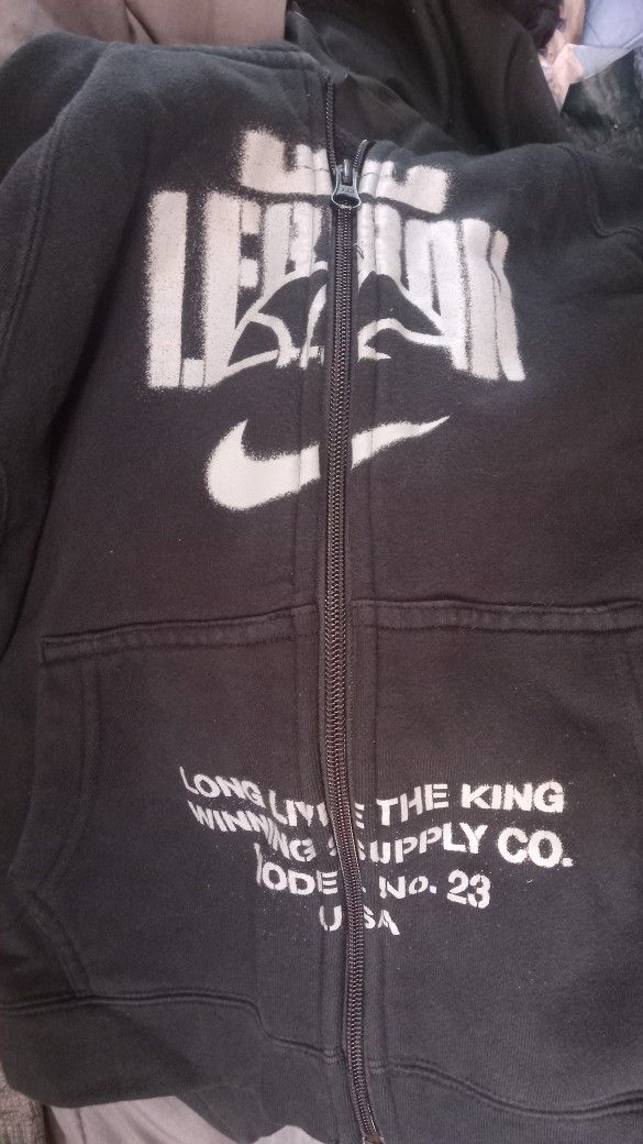 Small Lebron Zip Up Hoodie